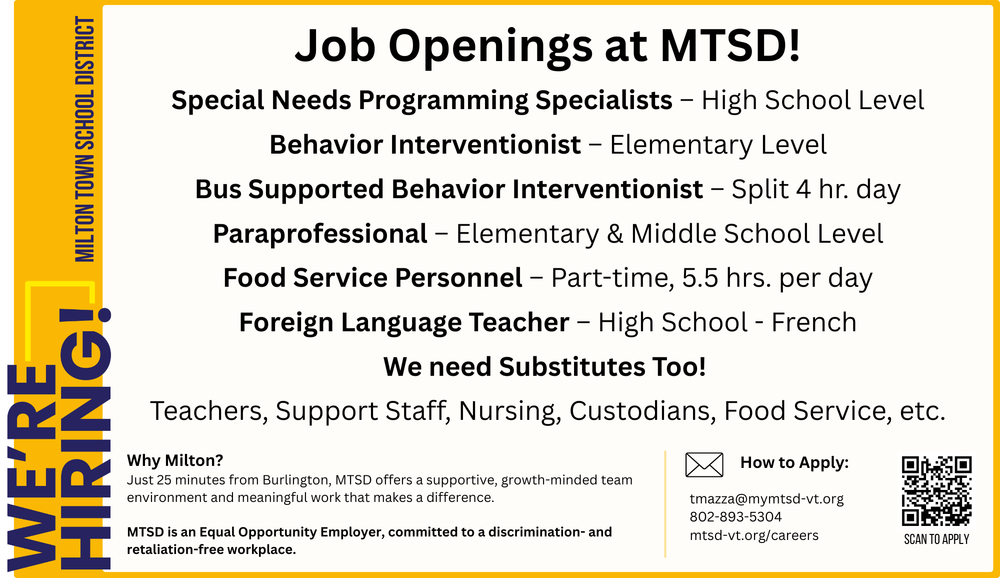 We're hiring