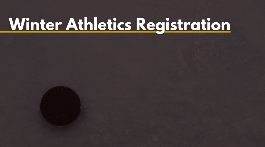 Winter Athletics Registration News Header