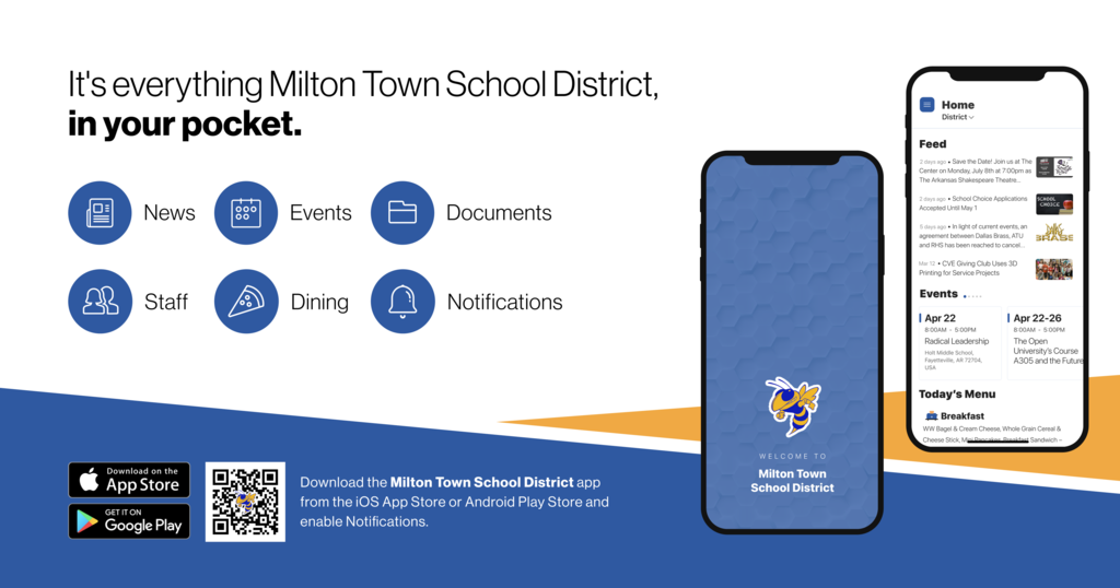 Milton SD Mobile App
