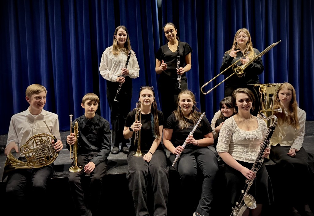 MHS music students