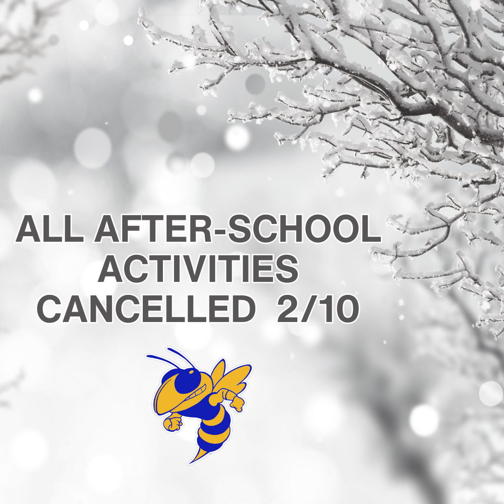 after-school activities cancelled