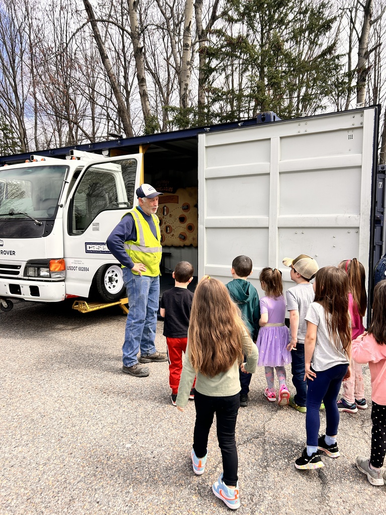 Students listening to the presentation