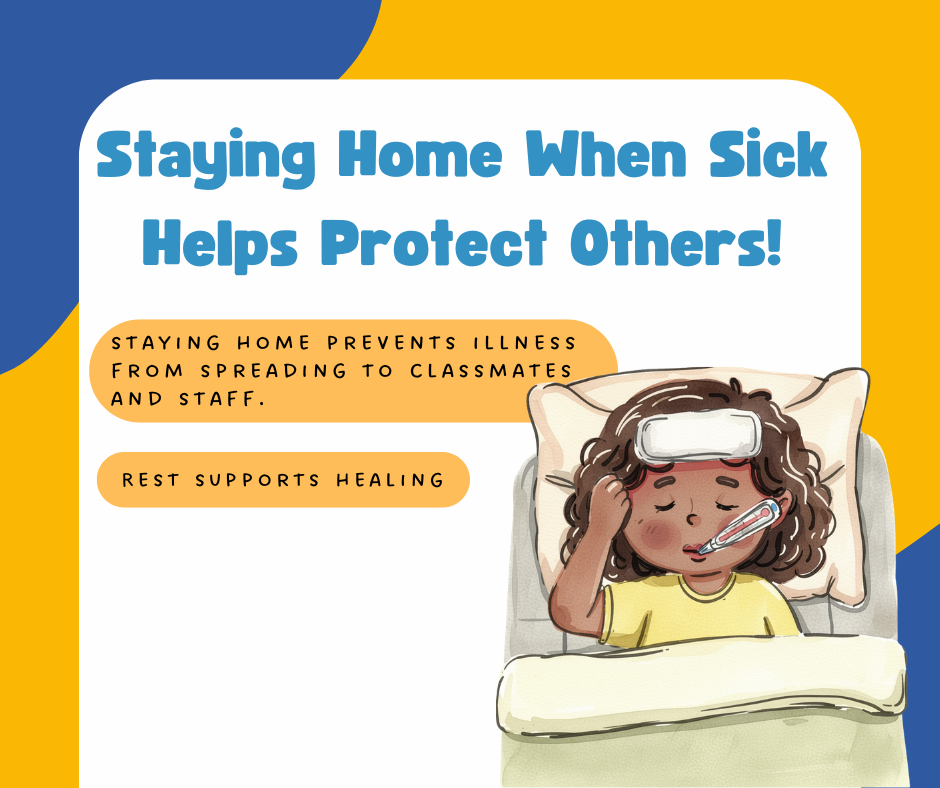 stay home when sick 