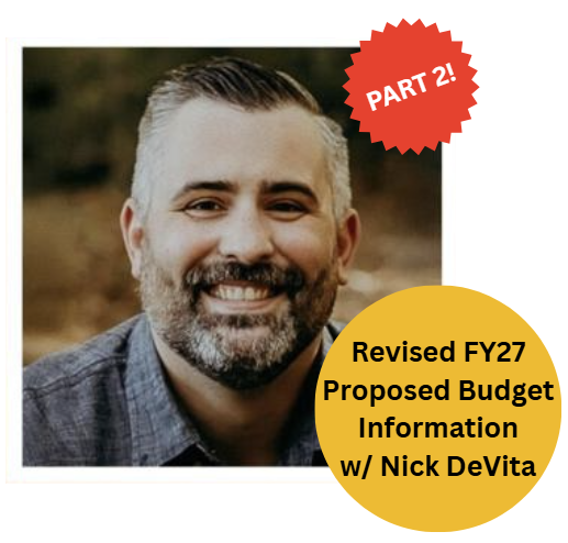 Nick DeVita - MTSD Board Member - Revised FY27 Proposed Budget Video