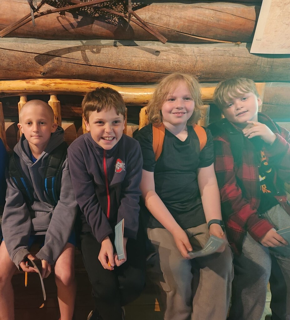 Students enjoying the field trip.
