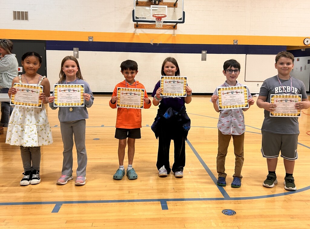 Students of the month