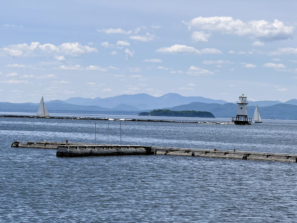 view of Lake Champlain