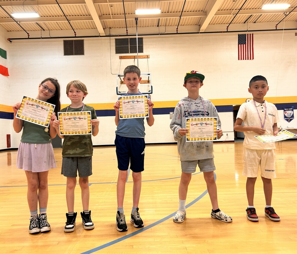 Students of the month