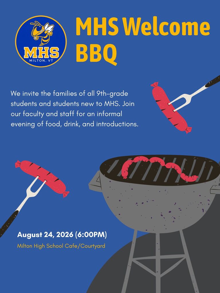 MHS Welcome BBQ poster