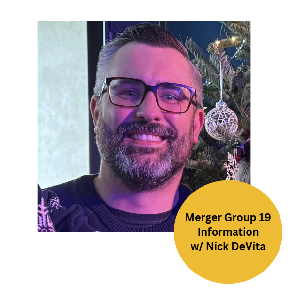 Merger group 19 - Nick DeVita