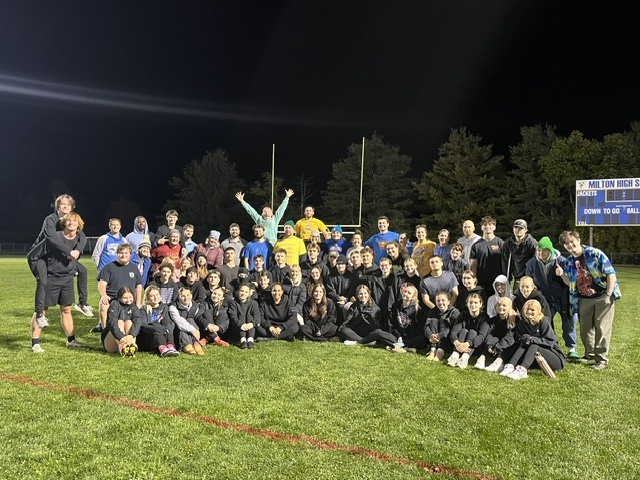 Faculty vs. Senior Ultimate Frisbee