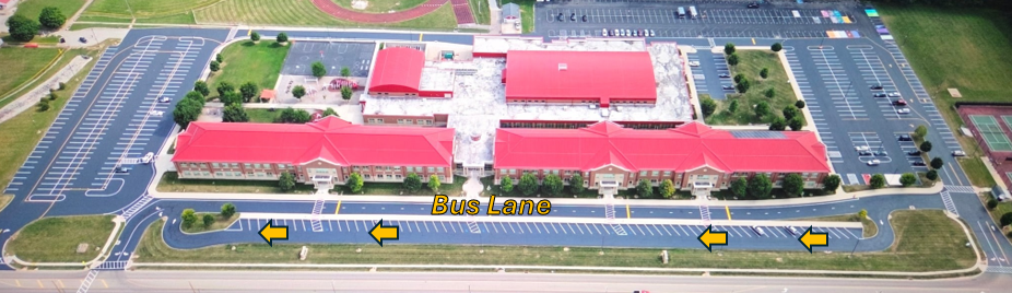 Aerial View - Building Front