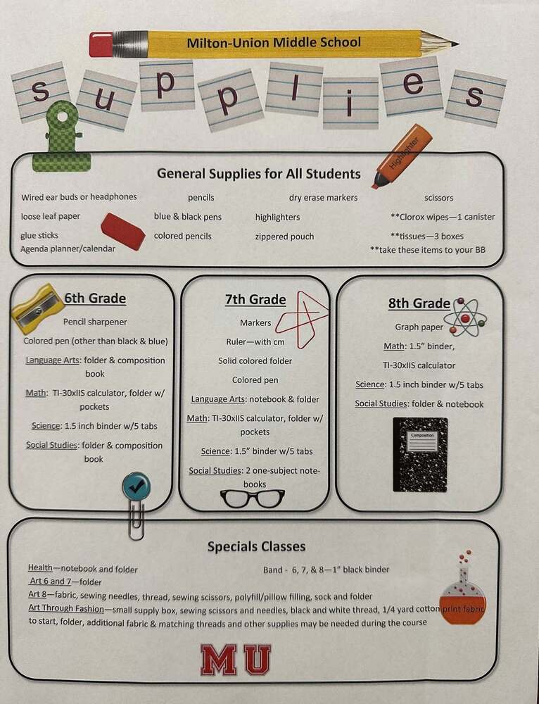 2026Supply List