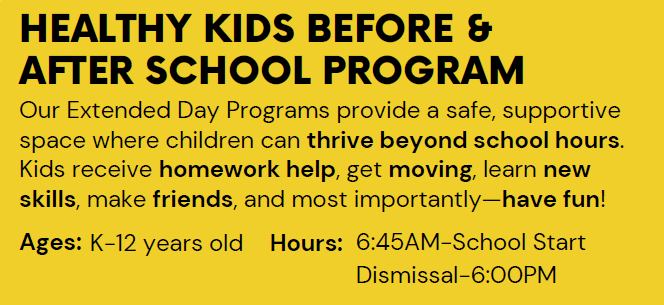 Healthy Kids Before and After School Programs