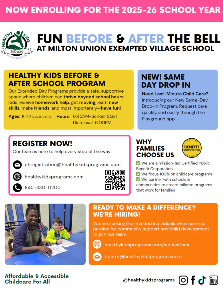 Healthy Kids Flyer
