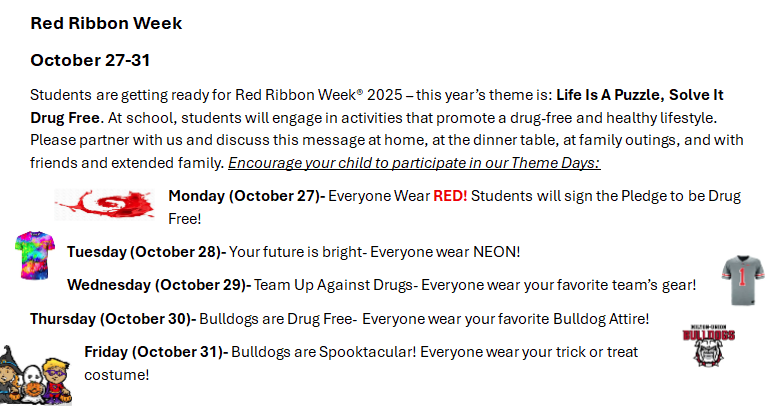 red ribbon week