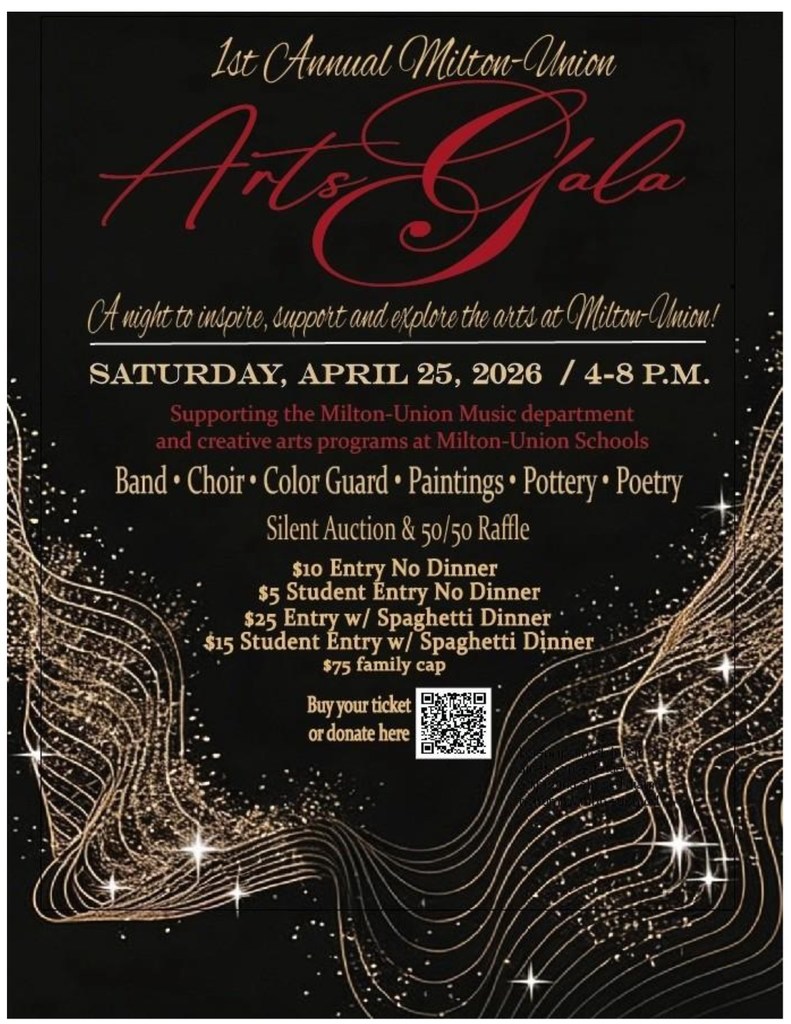 Black background with red and gold lettering