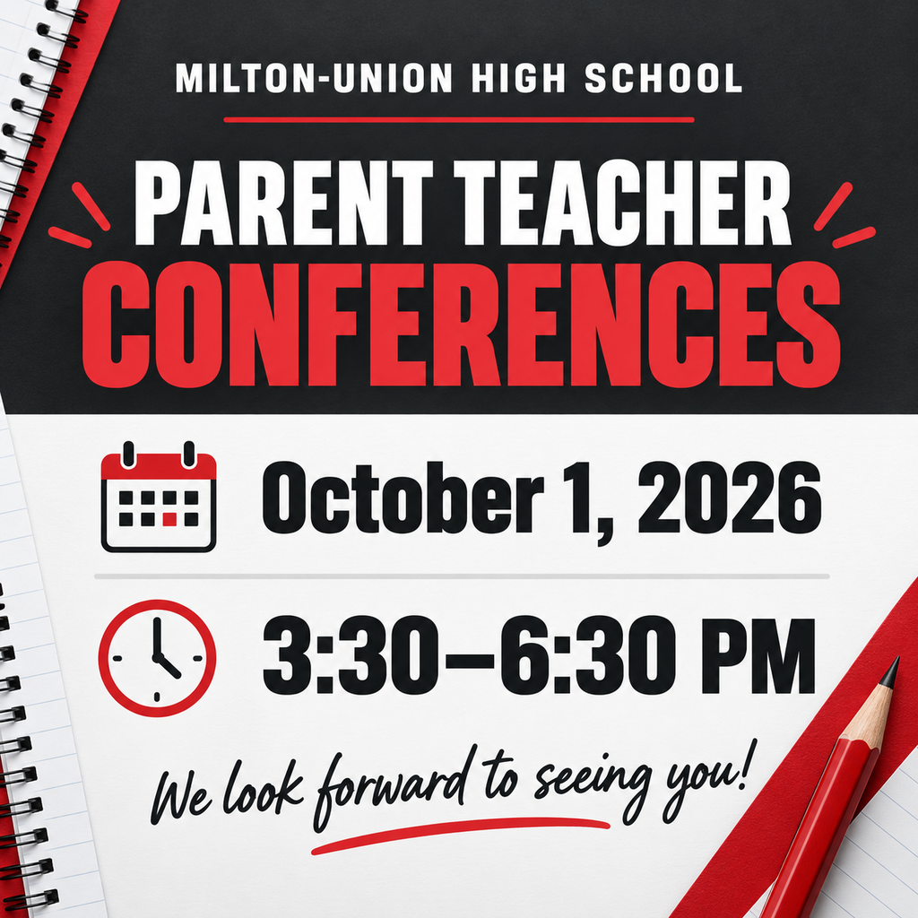 Parent-Teacher Conferences, October 1, 3:30-6:30PM