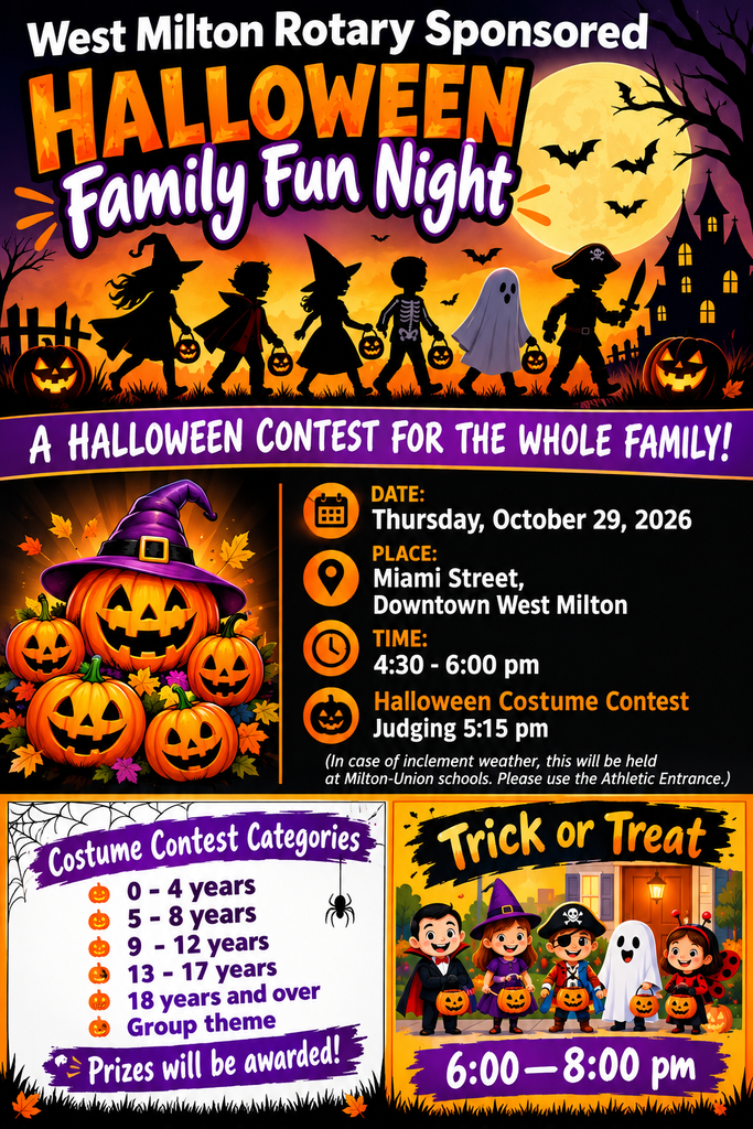 Rotary Club of West Milton Family Fun Night