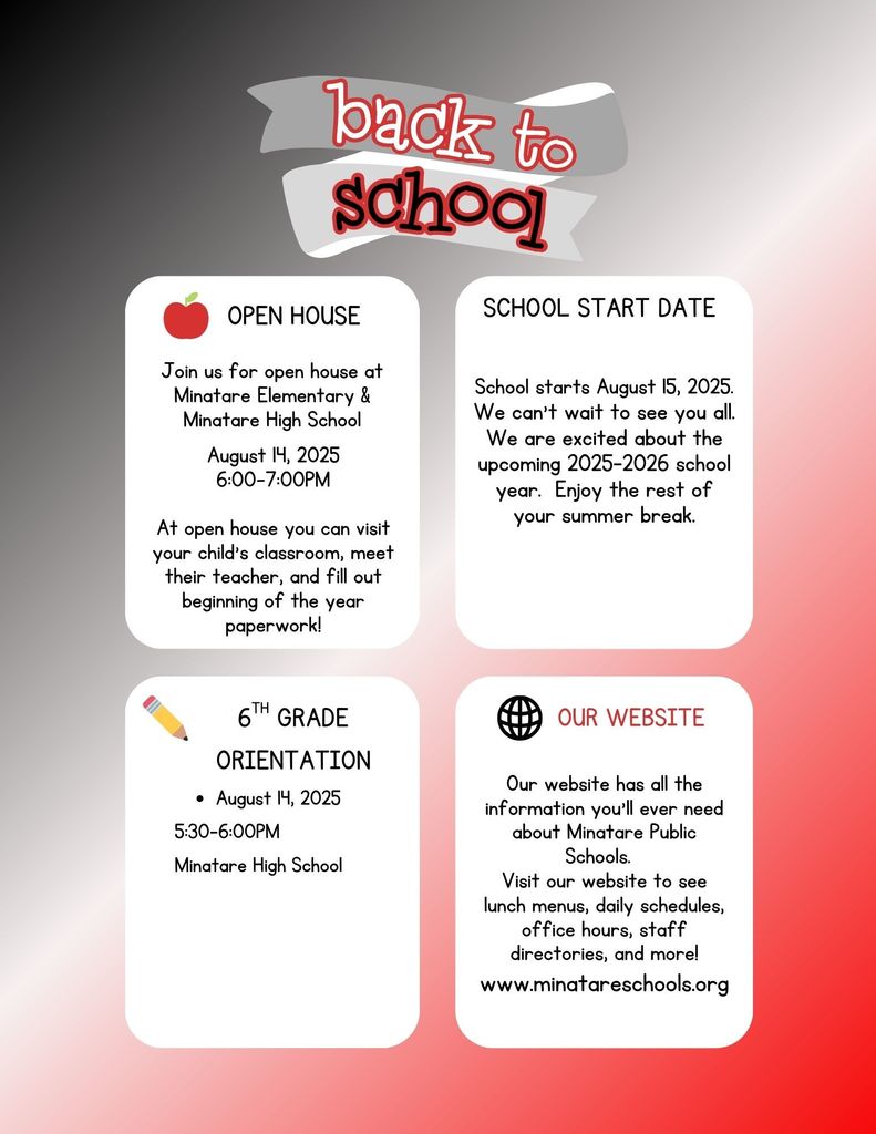 back to school