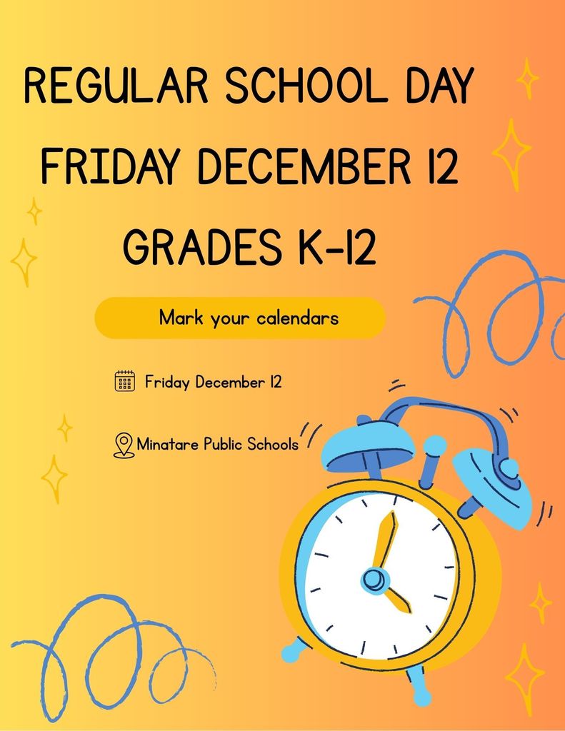 regular school day reminder