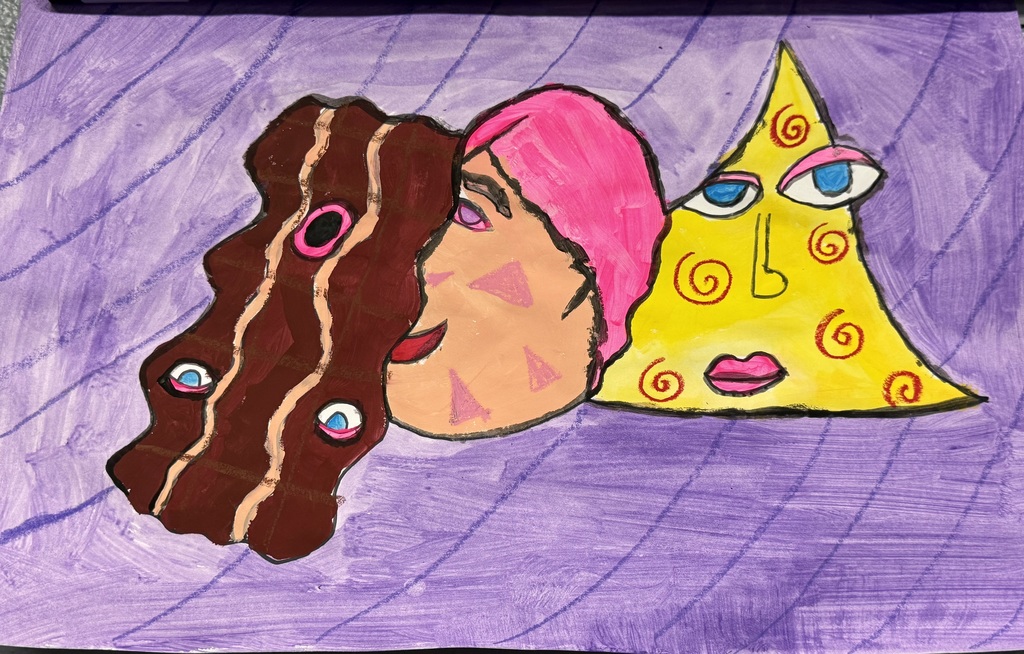 Picasso faces 8th Grade