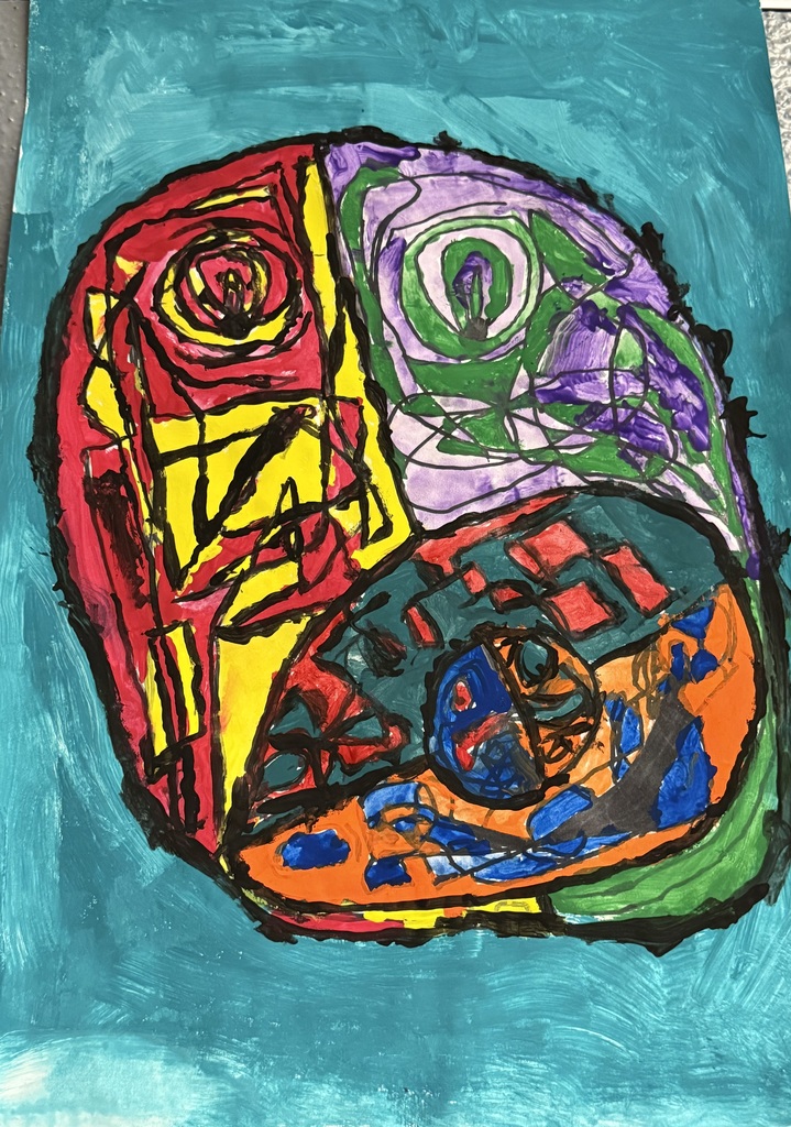 Picasso faces 8th Grade