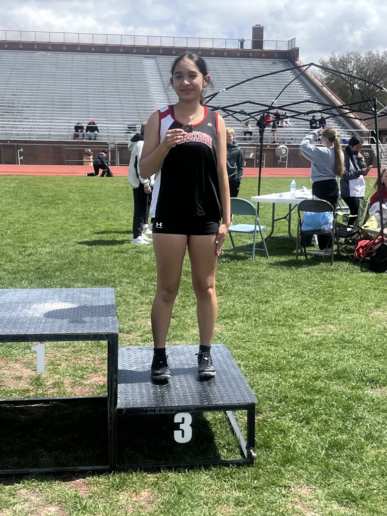 Jimena Ramirez-Cazares 3rd place 100 meter dash West of the West