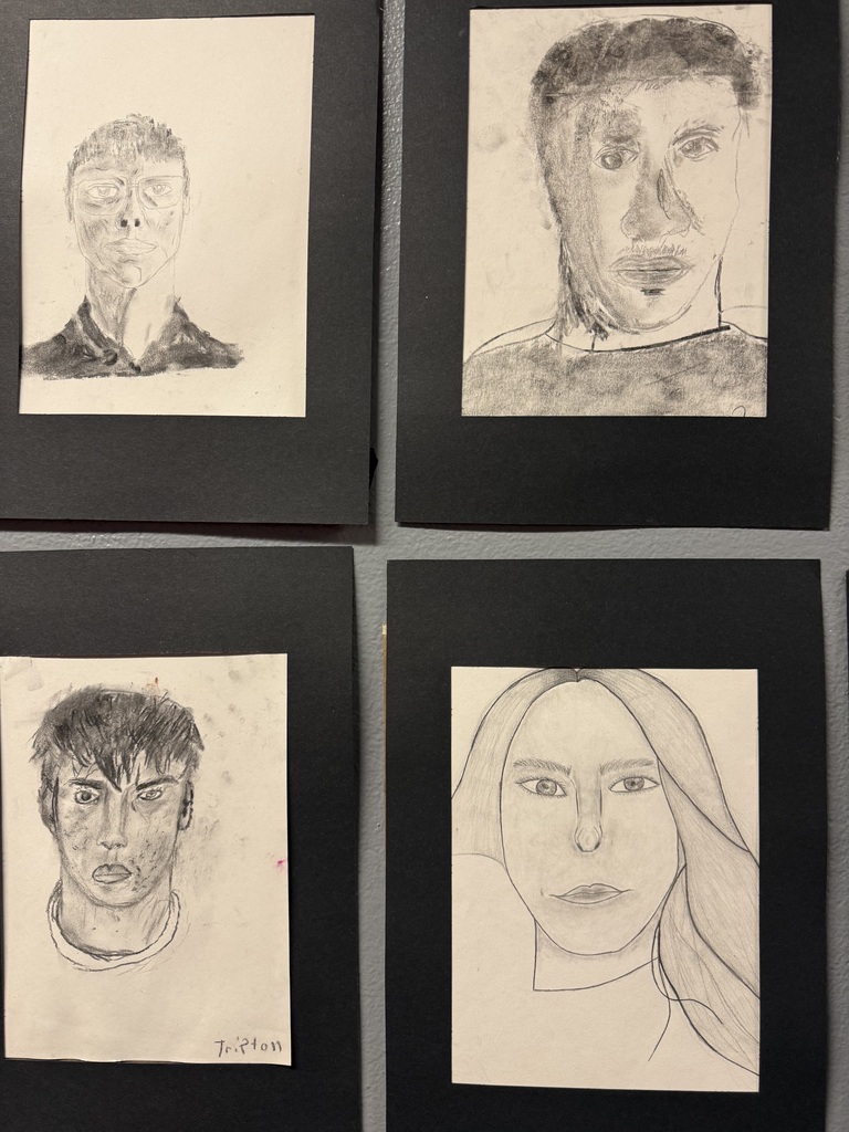 High School real life drawings