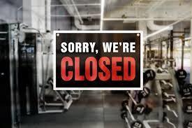 Weight room closed