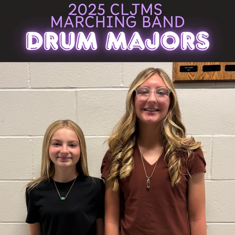 CLJMS drum majors