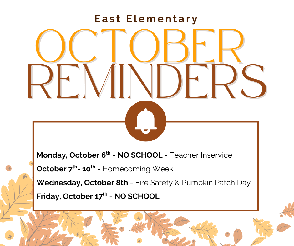 October Reminder Post