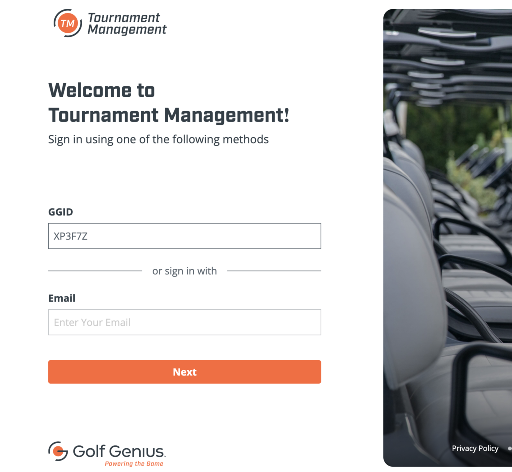 golf genius