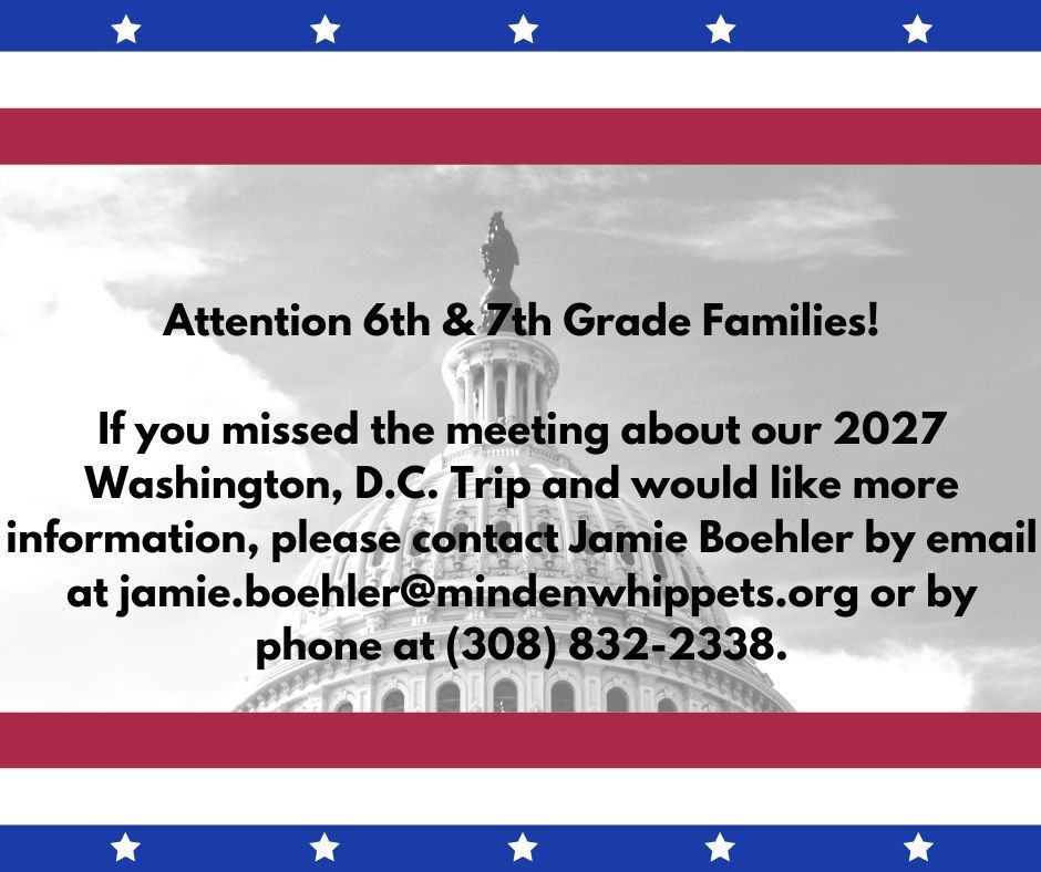 2027 Washington DC Trip