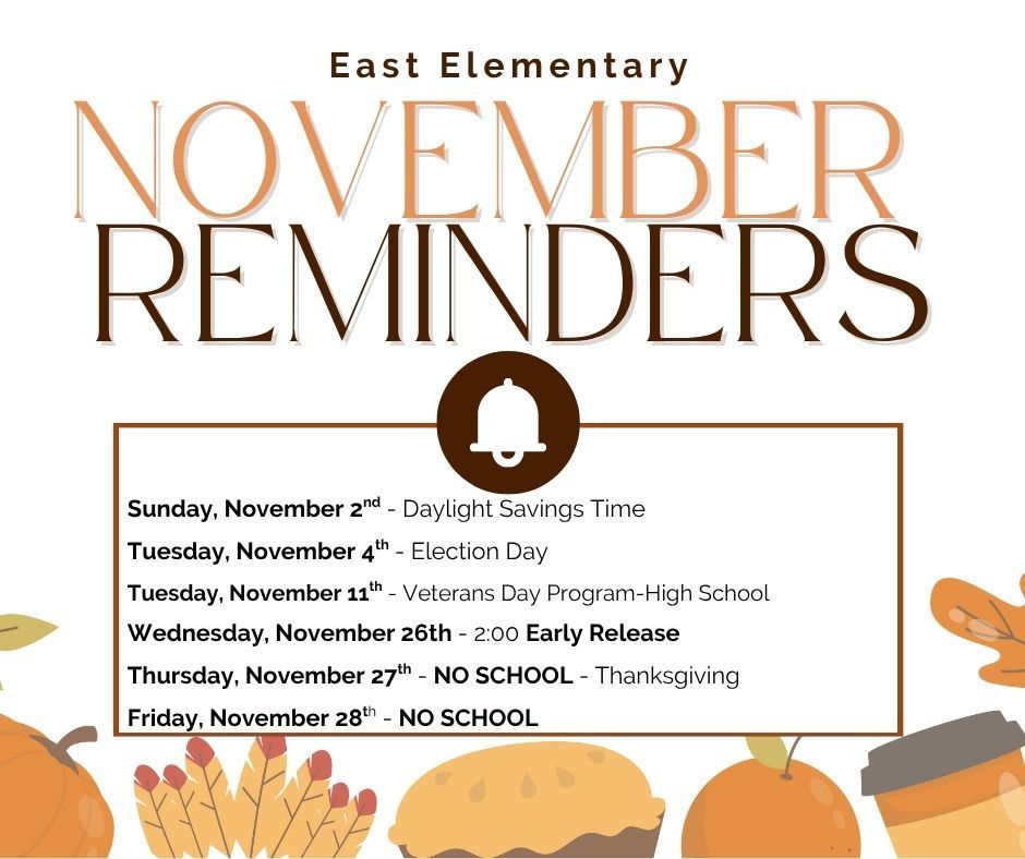 November Reminders