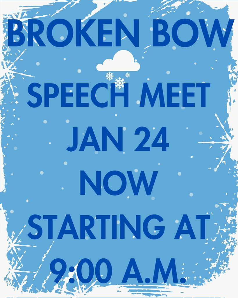 BOW SPEECH START
