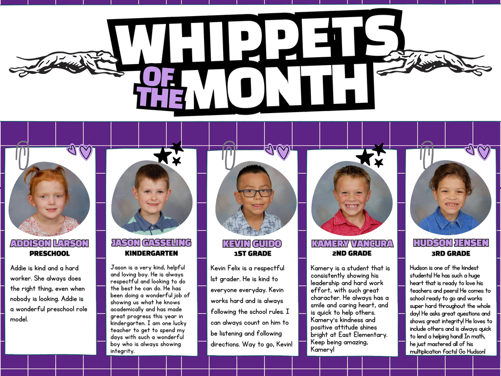 February Whippets of the Month