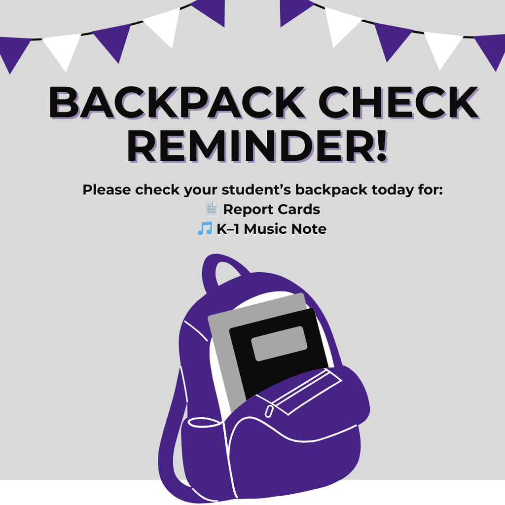 Backpack Check - Reminder