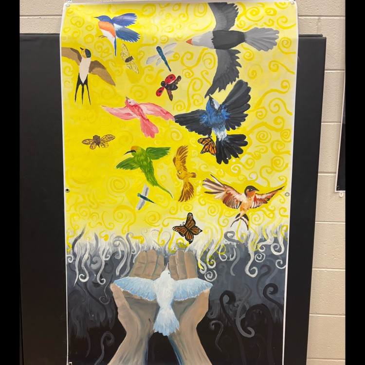 MHS art mural