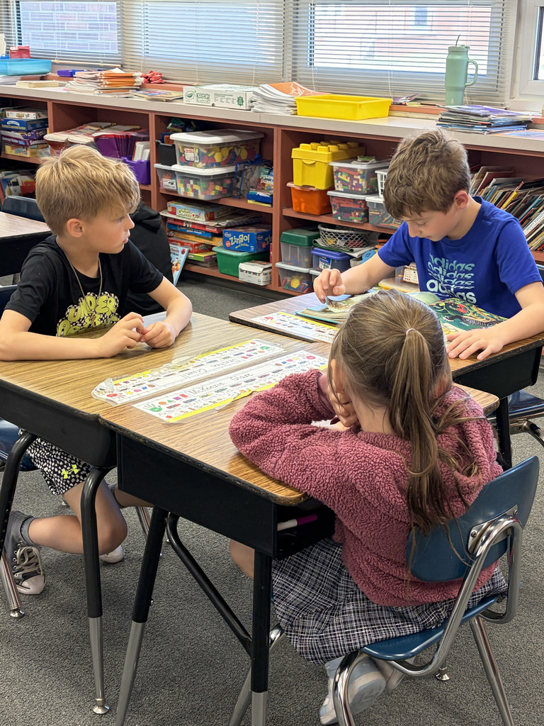 1st & 2nd grade reading buddies