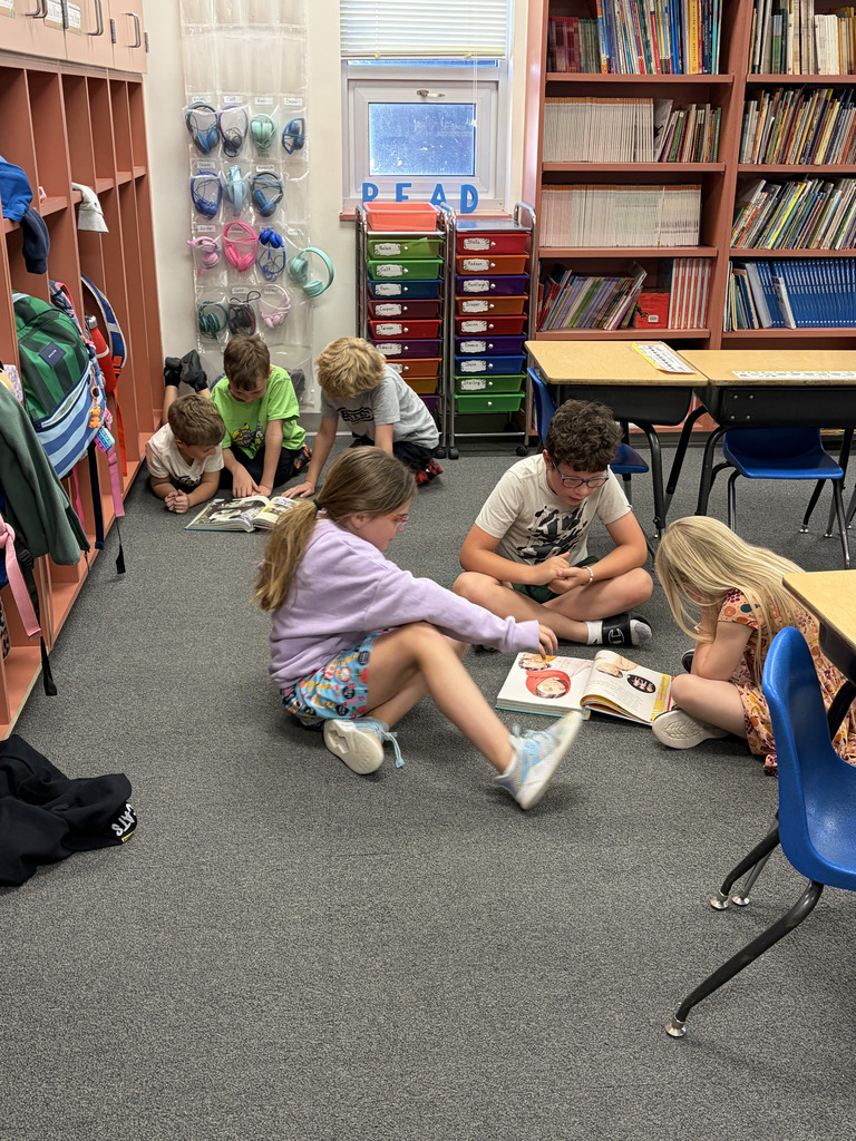 1st & 2nd grade reading buddies