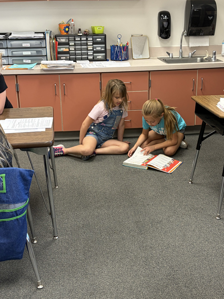 1st & 2nd grade reading buddies