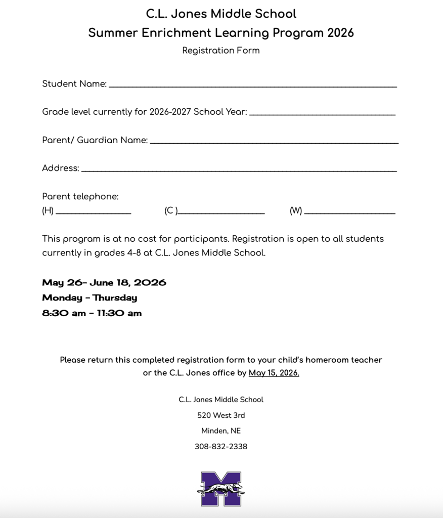 Summer School Info