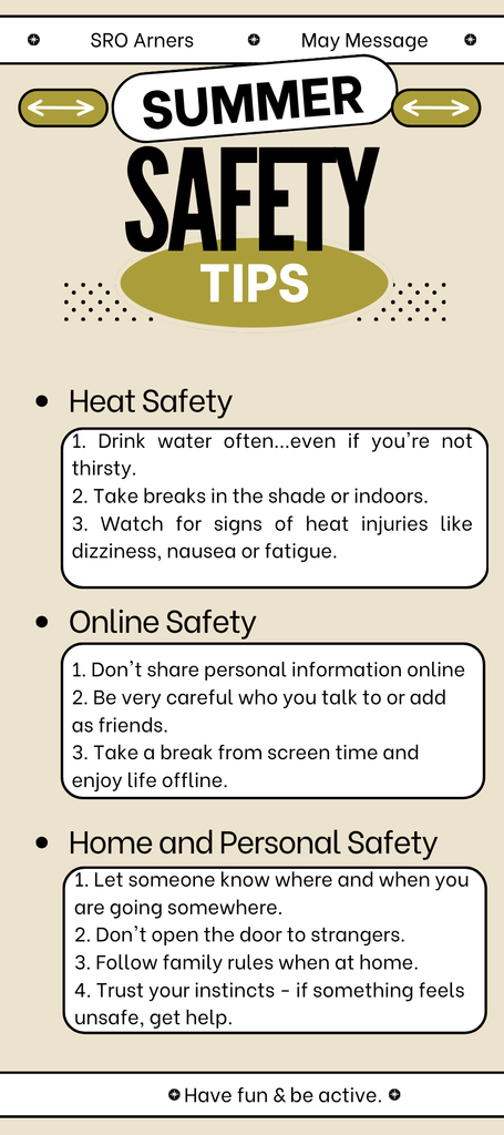 Summer Safety Tips 1