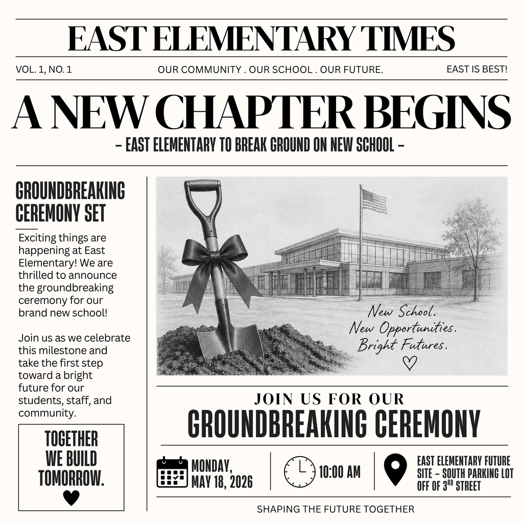 East Ground Breaking Ceremony 