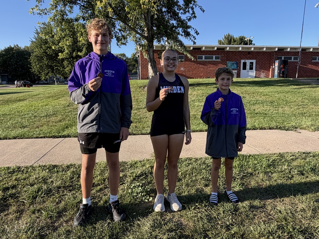 MS Boys & Girls - Top 10 Medalist - Liam Collins 10th, Josie Graham 5th, & Gideon Warner 3rd