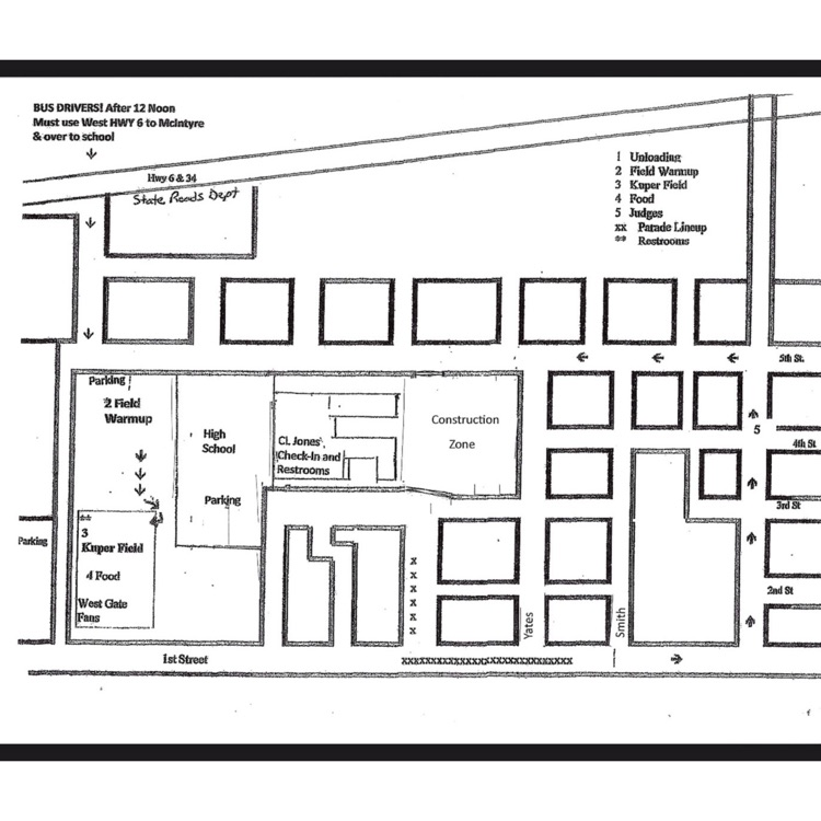 parade route