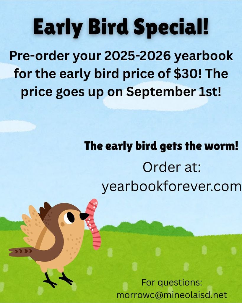 Pre-Order Your Yearbook!
