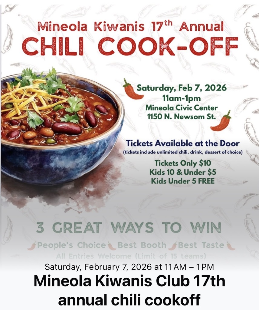 2026 Kiwanis Club Chili Cook-off
