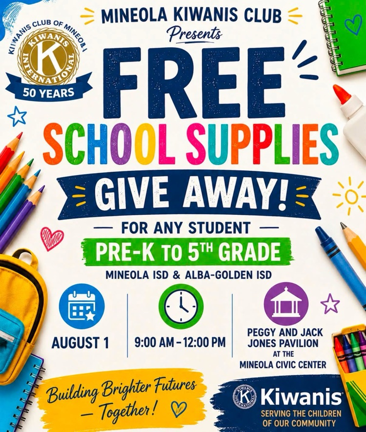 School Supply Giveaway